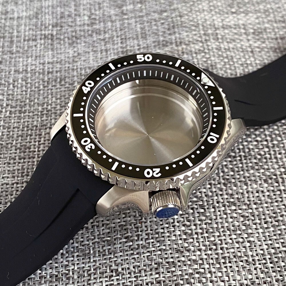 41mm Skx 007 Sapphire Diver 200m Waterproof Watch Cases For NH34 NH35 NH36 Move