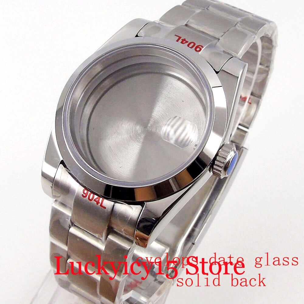Explore Watch Case 36mm 39mm fit NH35A NH36A DG MIYOTA ETA2824 PT5000 Glass Back