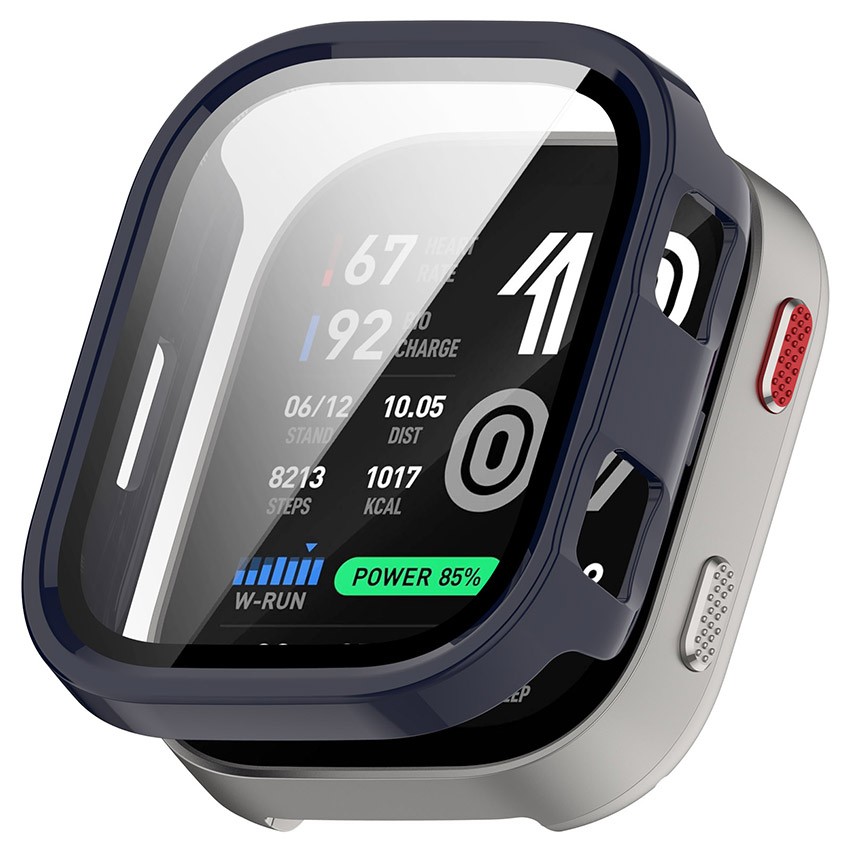 PC + Tempered Glass Protective Film Watch Case Armor for Amazfit Bip Max (A2568)