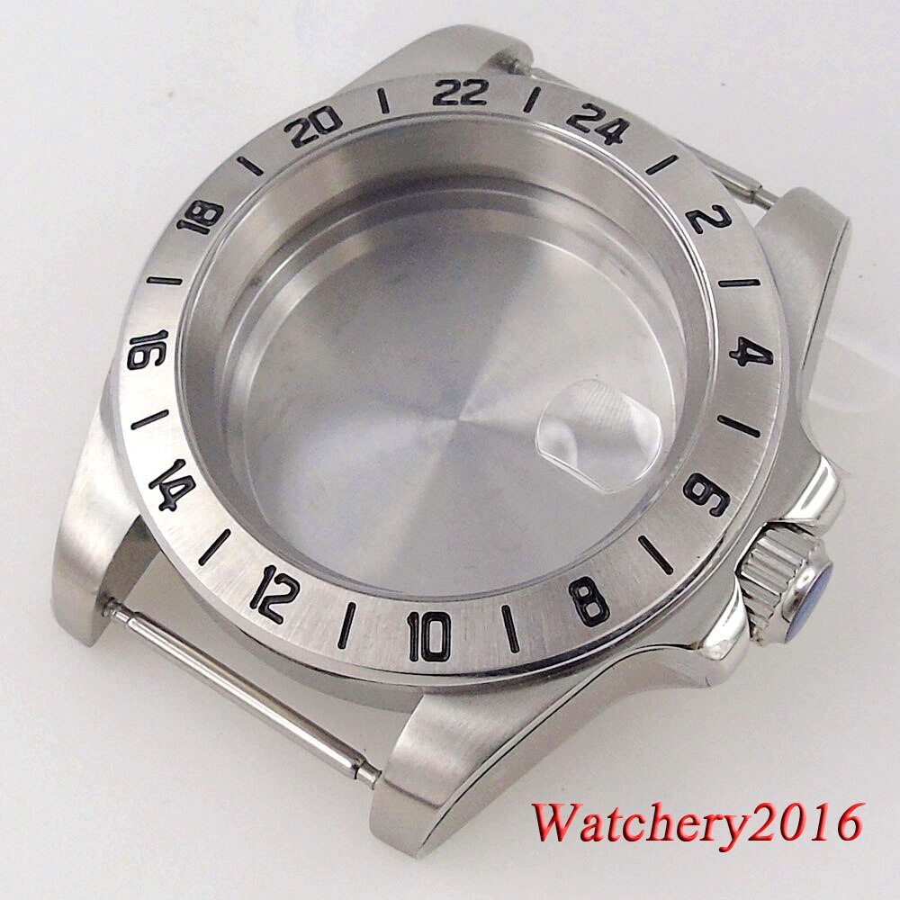 39mm Sapphire Crystal Watch Case Accessories Fit NH35 NH36 ETA2824 2836 PT5000