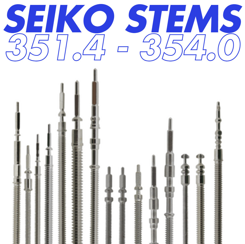 Watch Winding Stems Replacement SEIKO All Models 351.4 – 354.0 Hattori Repairs