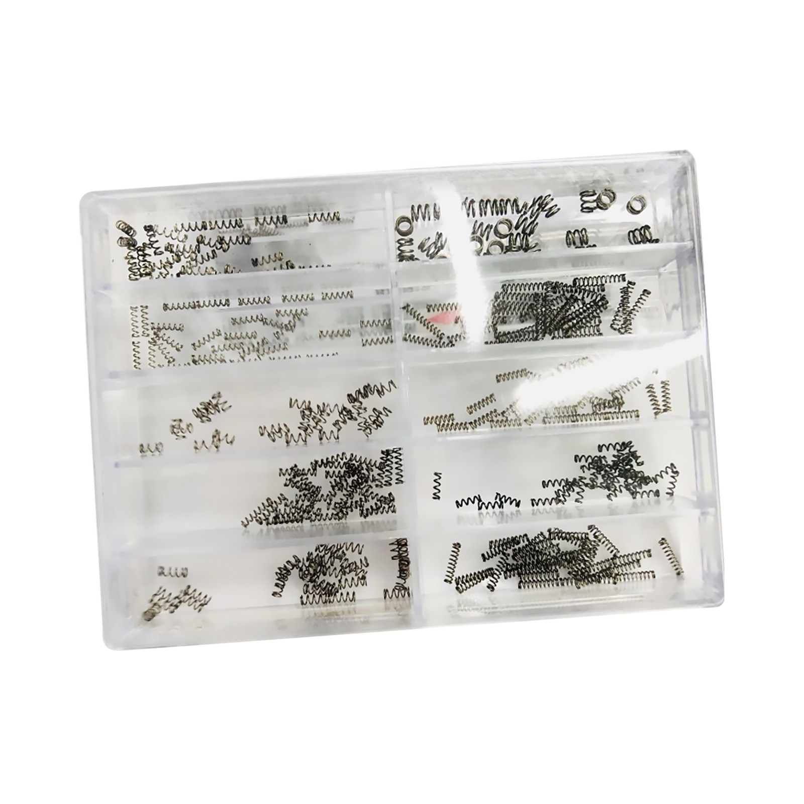 1 Box 10-Size Metal Watch Spring Assortment Kit Watchmaker Repair Accessories