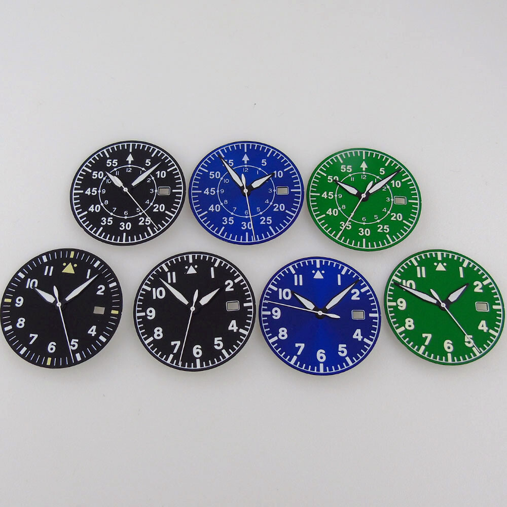 Replacement fit for NH35 NH35A Movement Watch Dial Luminous High