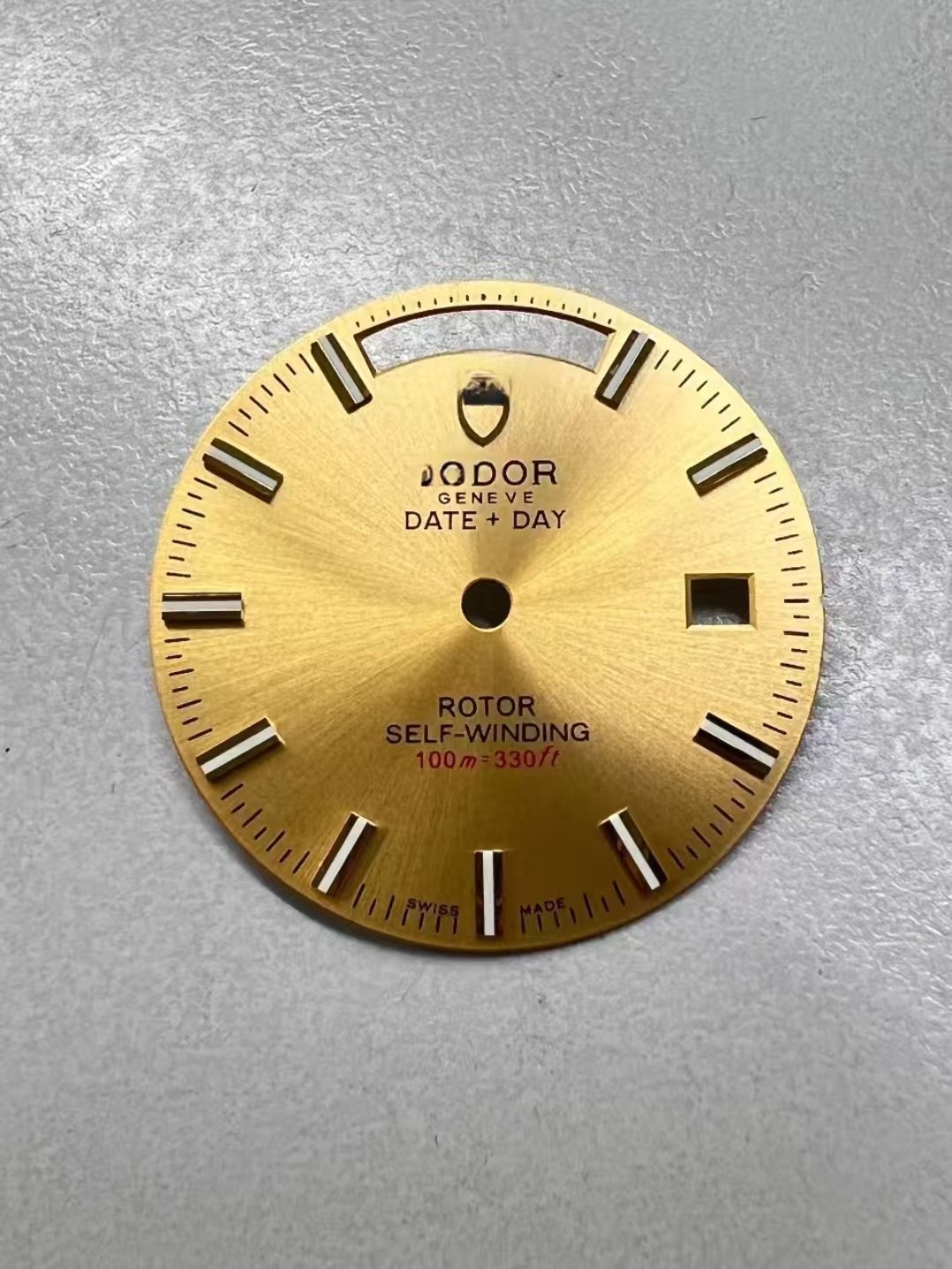 29mm Watch Dial Fits for 2834 Movement Tudor Prince Date+Day Watch Face