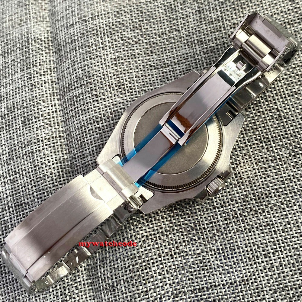 43mm SEA automatic Watch Case Strap fit 2824 2836 2813 8215 NH35A NH36A Movement
