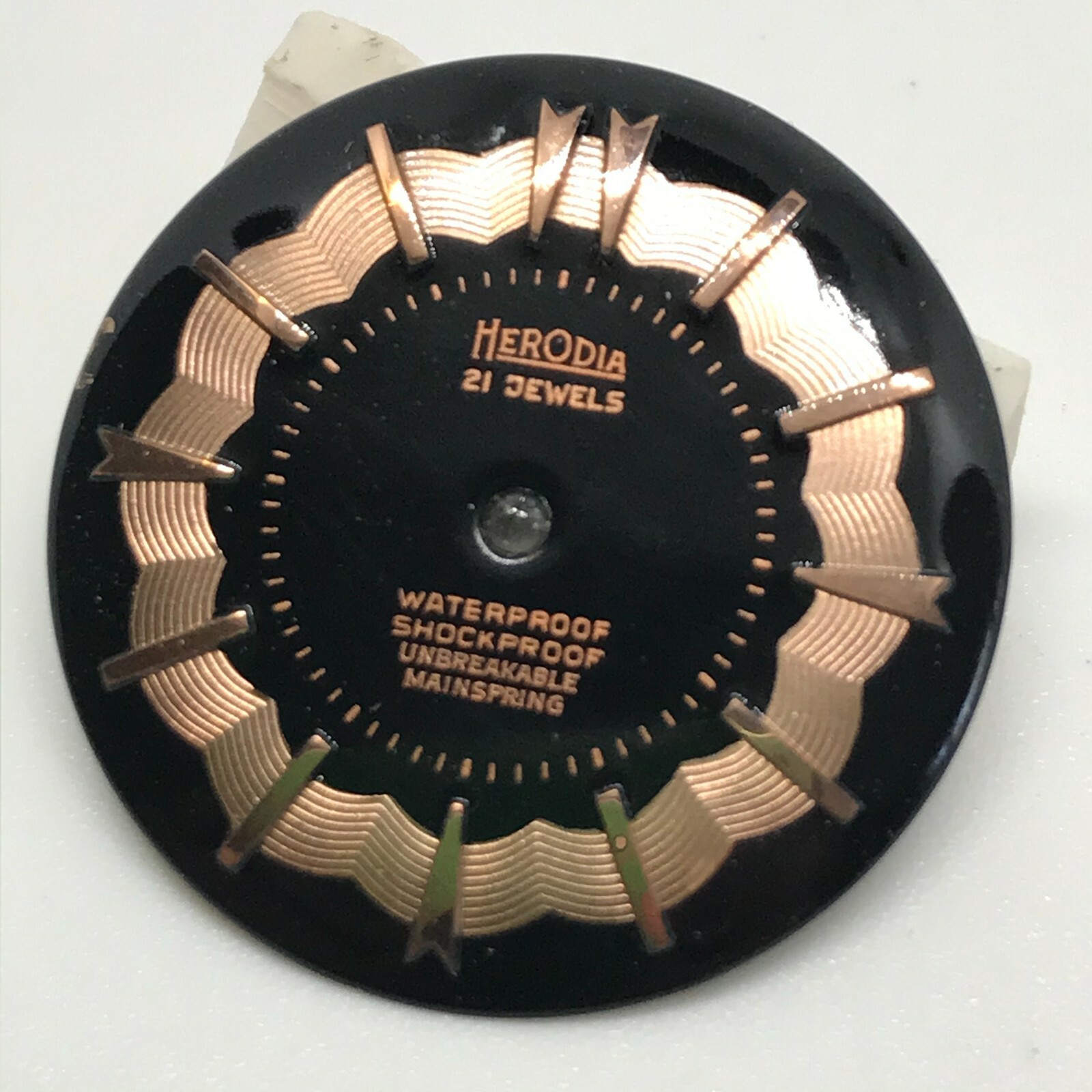 Herodia vintage dial 24mm PARTS REPAIRS swiss made