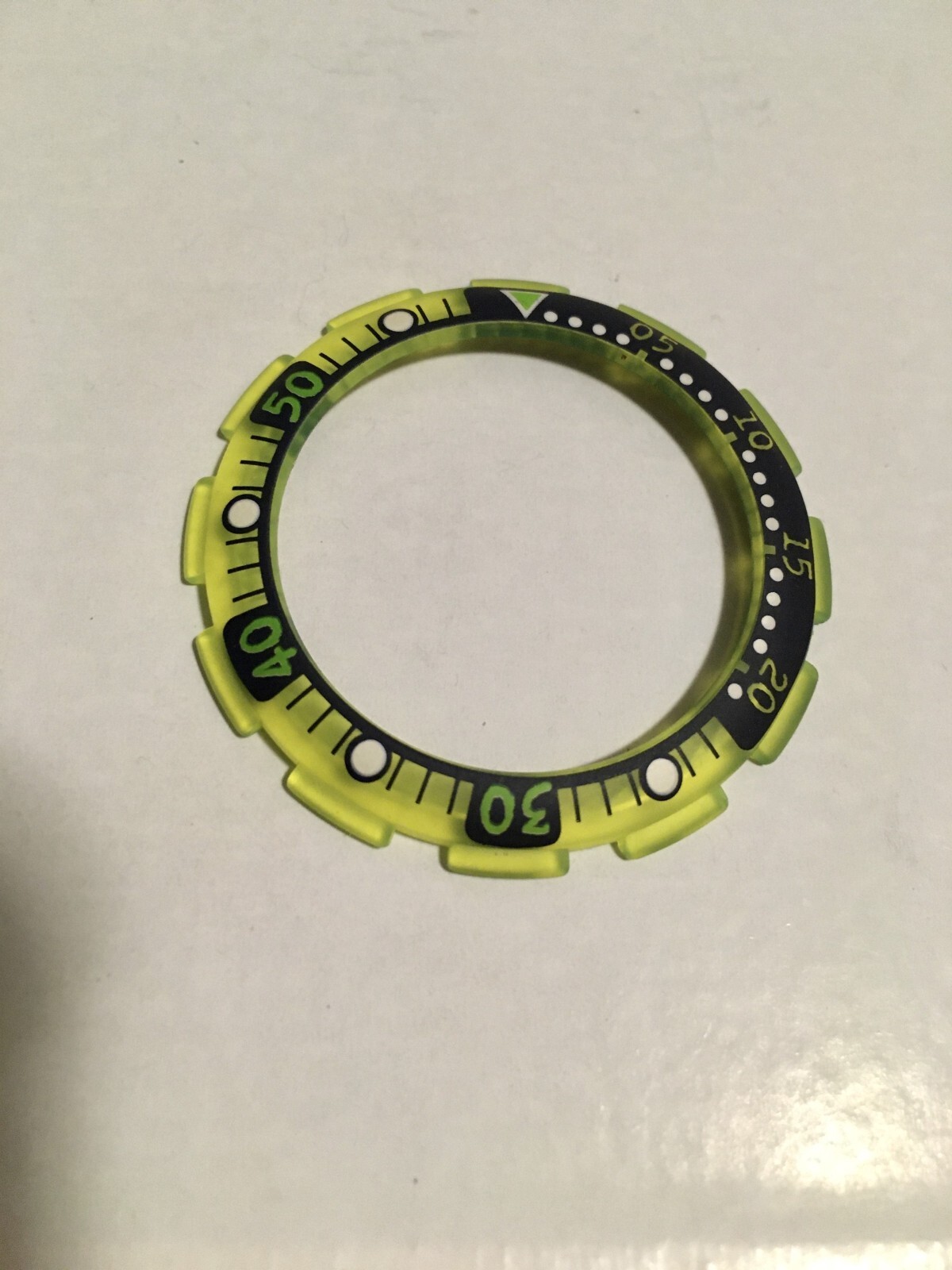 Swatch Genuine Yellow Rotating Bezel For Scuba Watches, Brand New.