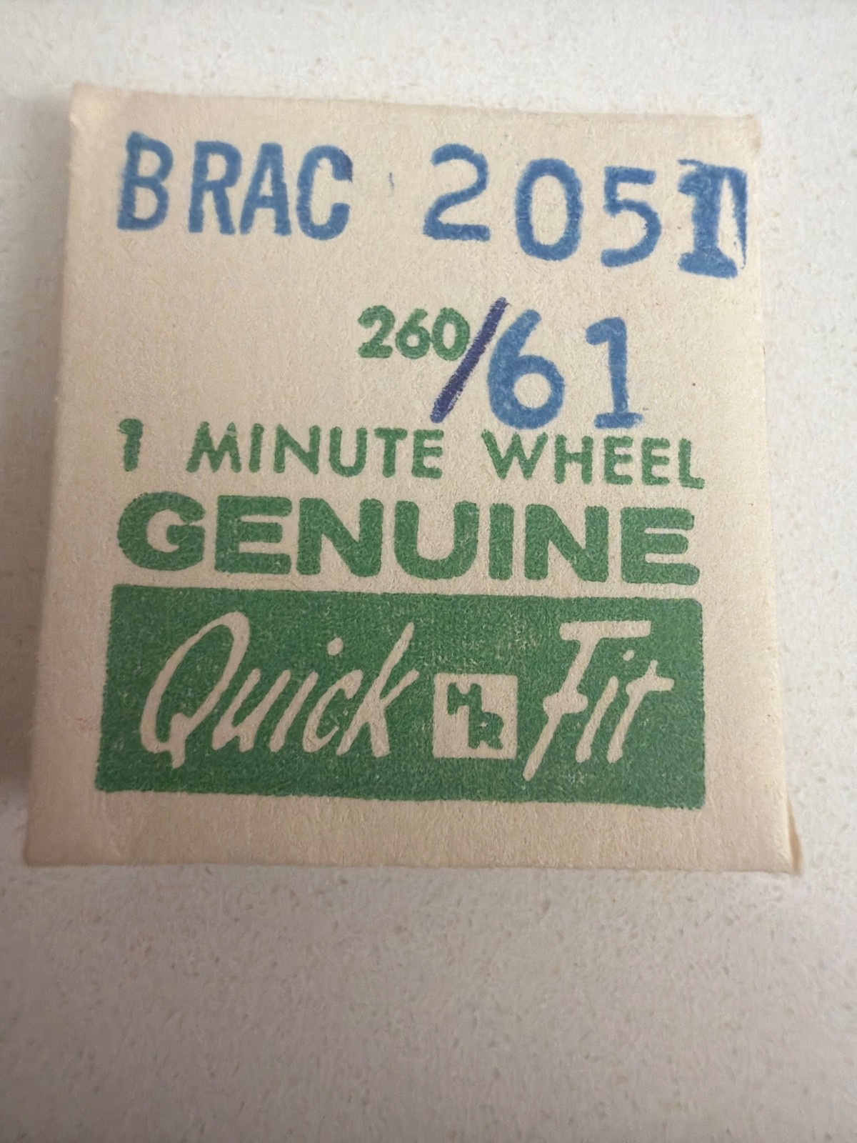 Minute Wheel #260 – Various Calibers – NOS – some ship Without Original Package
