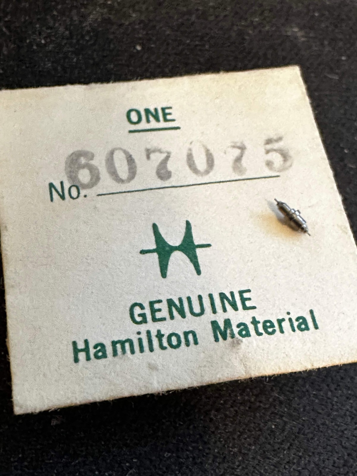 Hamilton Factory Balance Staff for 12s Grades 902, 904, 912, 916, 918, 922 – New
