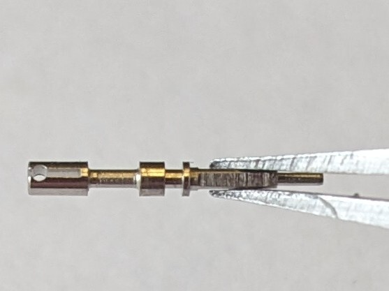 Eta Caliber 1256 female stem part 404 Swiss made x 2 pieces FREE SHIPPING