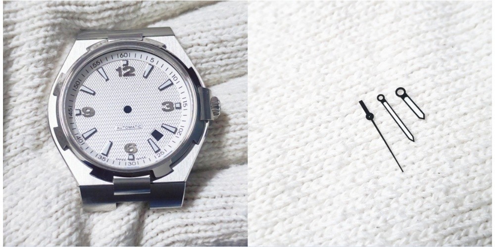 DIY 42mm Stainless Watch Case Set For 9015 Movement After-salesAccessories