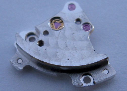 Rolex Watch movement 2230, 2235 part 110 train wheel bridge