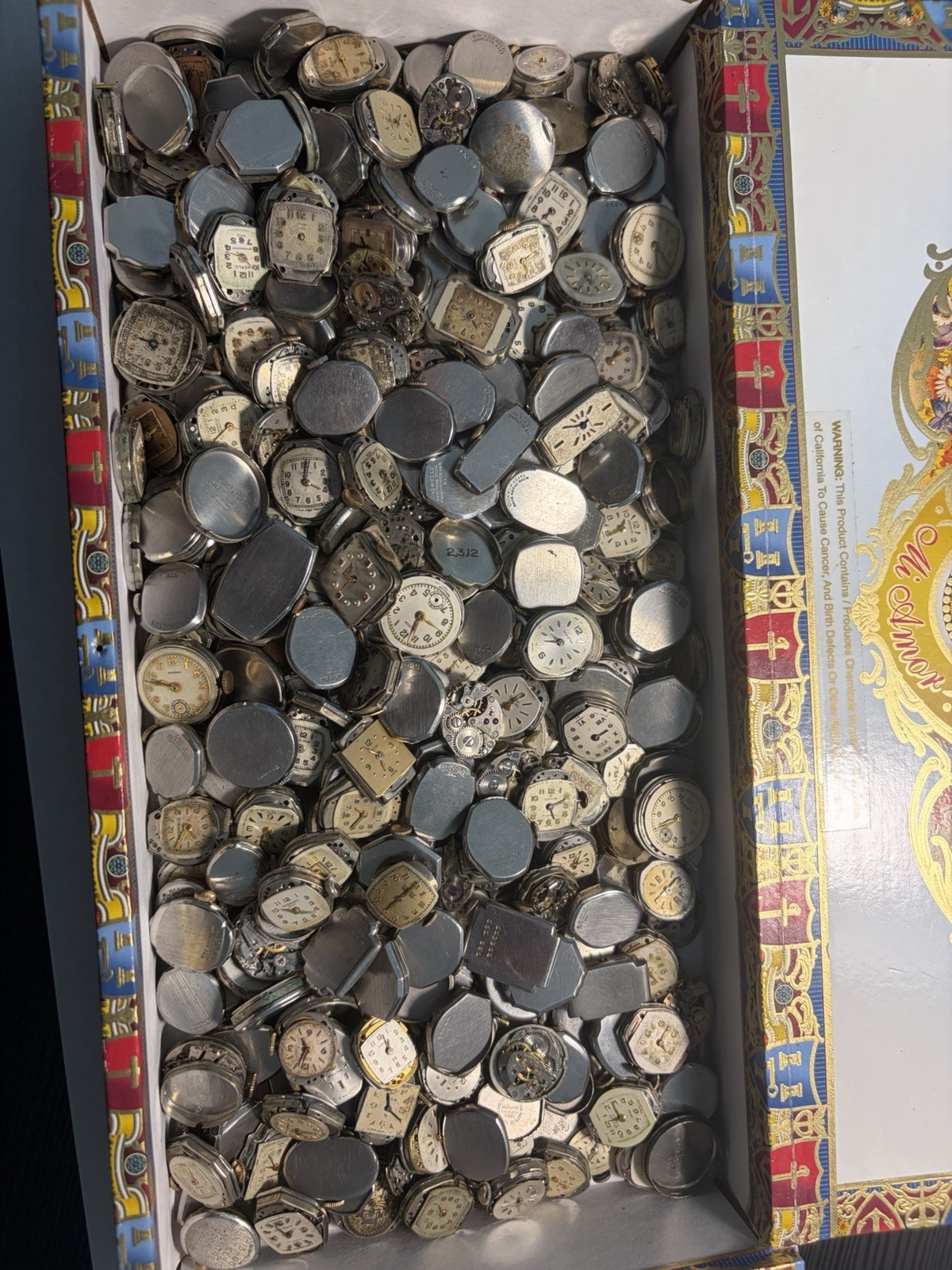 Over 3lbs – Ladies Vintage Watch Movements and Caseback Lot