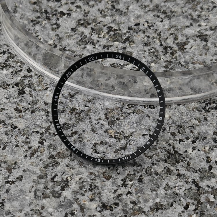 SK007 Watch Bezel Inner Ring NH35 Dial Index Ring Diameter 30.5 Mm–28 Mm -3.2 Mm