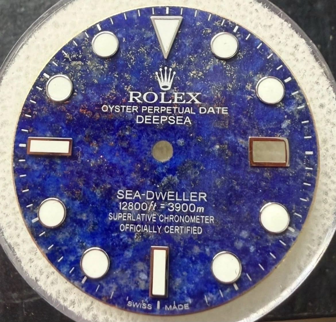 Rolex Deepsea 44mm Custom Blue Lapis Stone Dial for 116660