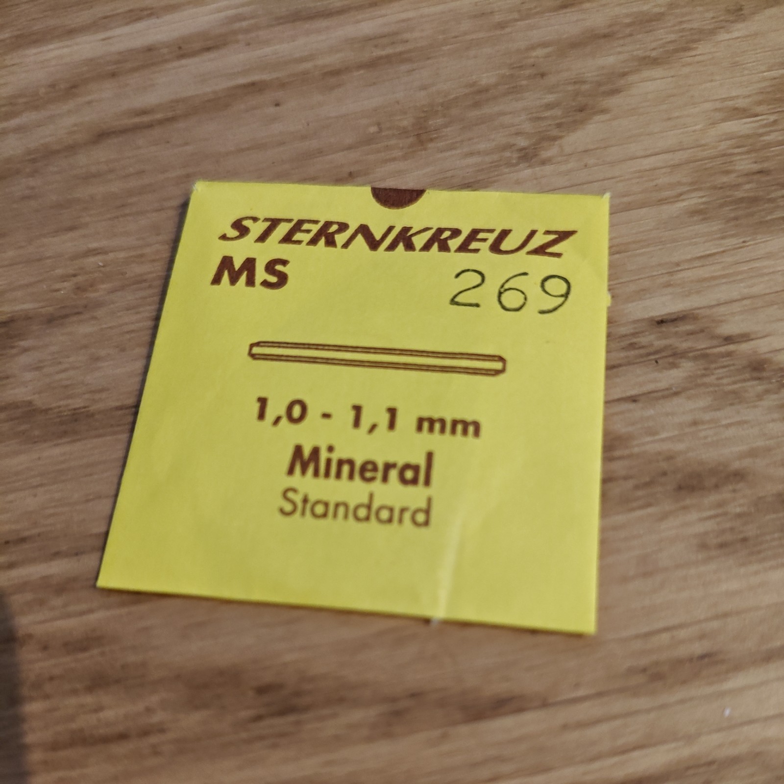 Sternkreuz MS Mineral Glass Watch Crystal – Flat – 26.9 x 1.0mm – MS269