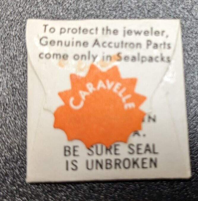 NOS Genuine Caravelle Bulova Cal. RO – SETTING BRIDGE #28 Vintage Watch Part