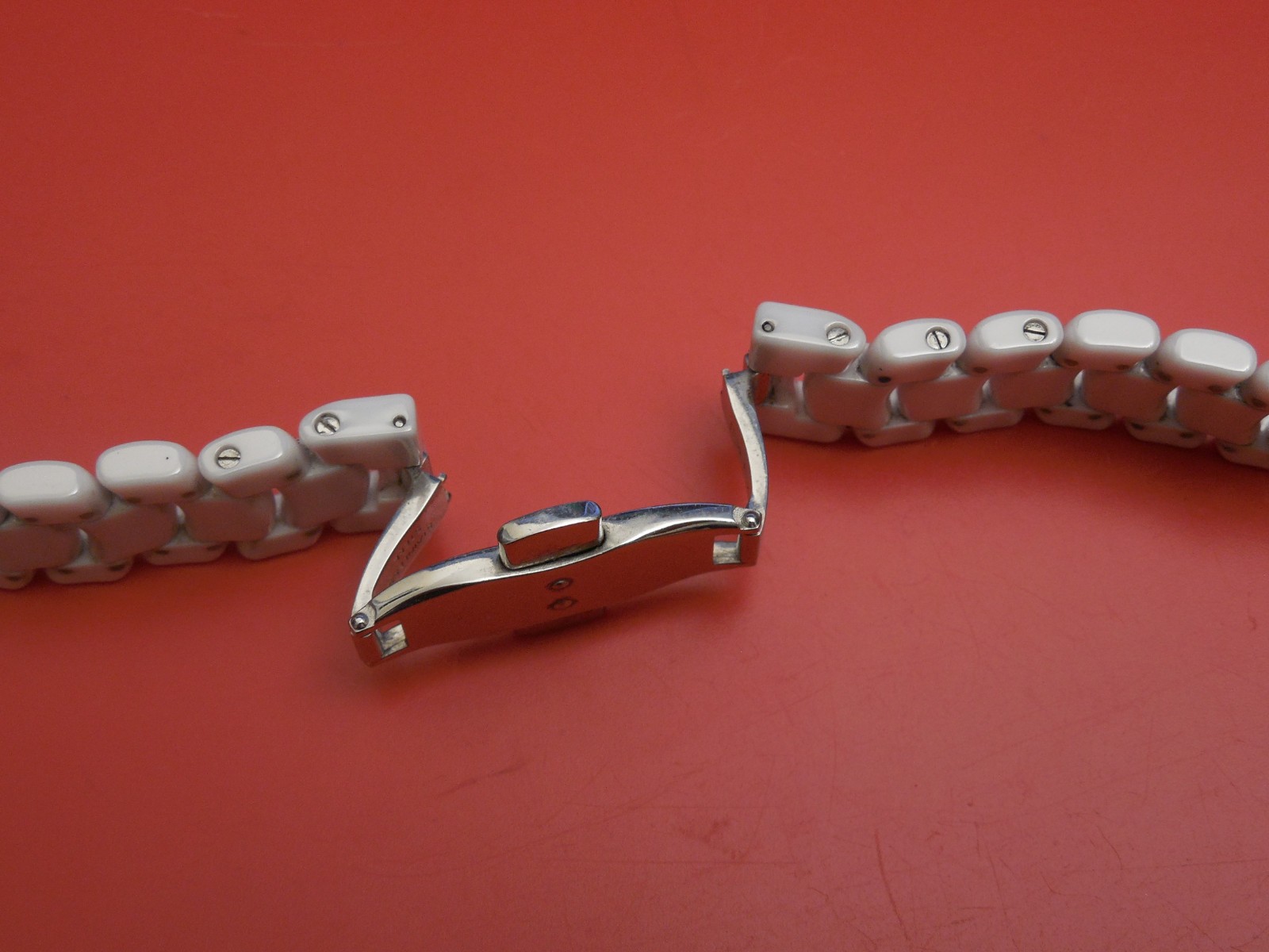 EBEL WHITE CERAMIC 17MM STRAP BAND BRACELET FOR 33MM X-1 x1 MODEL
