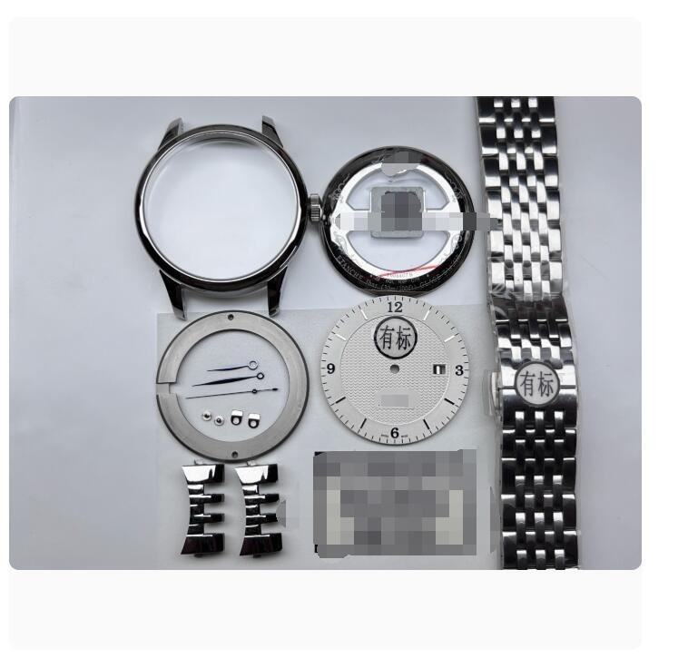 Watch Part Watch Case Set Sapphire Glass 39.3mm for 2824 2130 PT5000 Movement