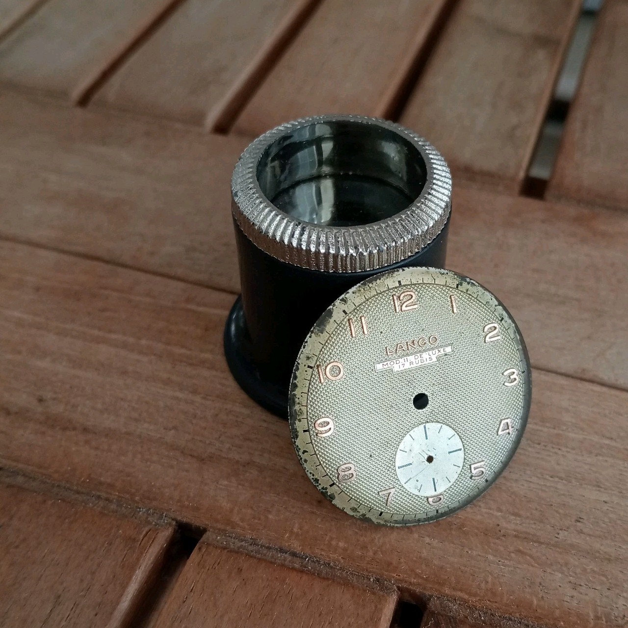 Lanco MOD. 11 LUXURY, Original Dial Ø 32.9mm Vintage USED Rare