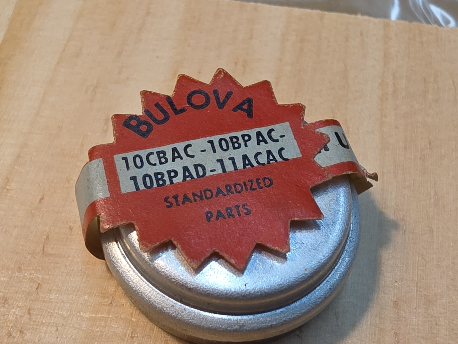 Factory NOS Bulova 10BOAC-10CBAC-10BPAC-10BPAD-11ACAC PN 309 Third Winding Wheel