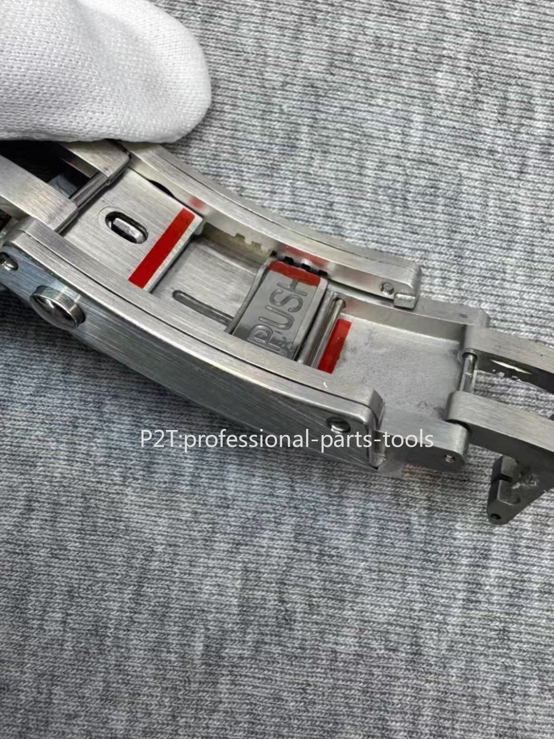 Original 20mm Omega Seamaster 300 Stainless Steel Watch Strap Push Clasp Buckle