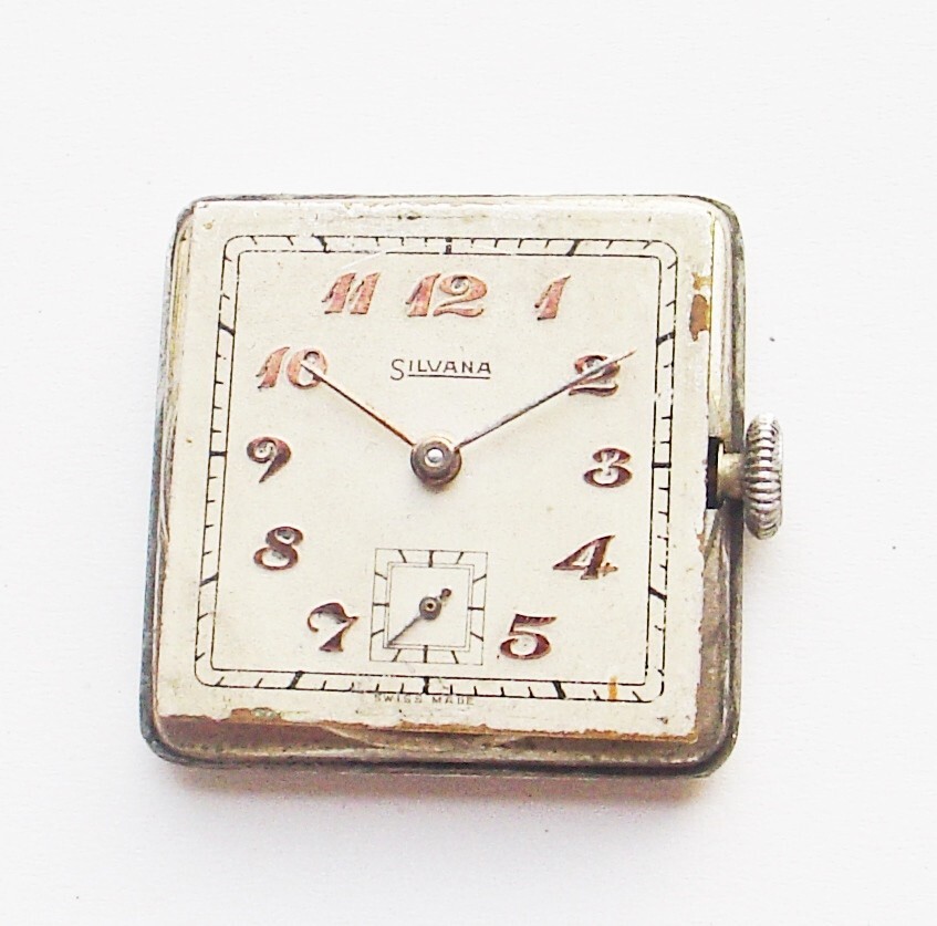 Antique Rary Vintage Swiss SILVANA Womens Watch 1930-1945 Serviced