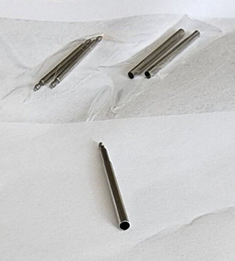 2 * 23mm Spring Bars + 2 * Tubes FOR CITIZEN BJ2110 BJ2115 BJ2117 BN0085 BJ2117