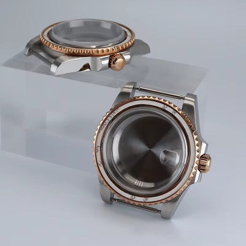 FENYA 40Mm Steel Watch Case Sapphire for Sea Dweller Seiko Nh35 Nh36 4R36 Miyota