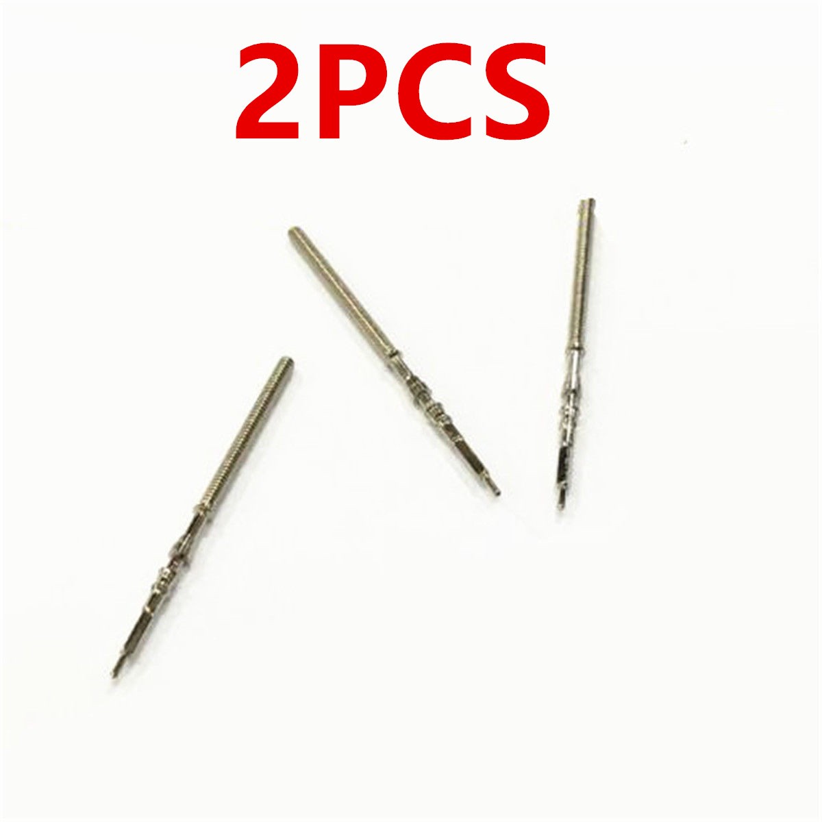 2Pcs Watch Winding Stem For NH35 NH36 Movement Replacement Wristwatch Repair F