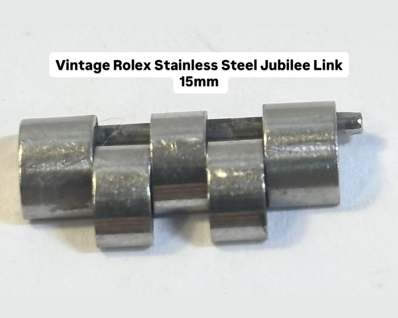 Vintage Rolex Stainless Steel Jubilee Link 15mm