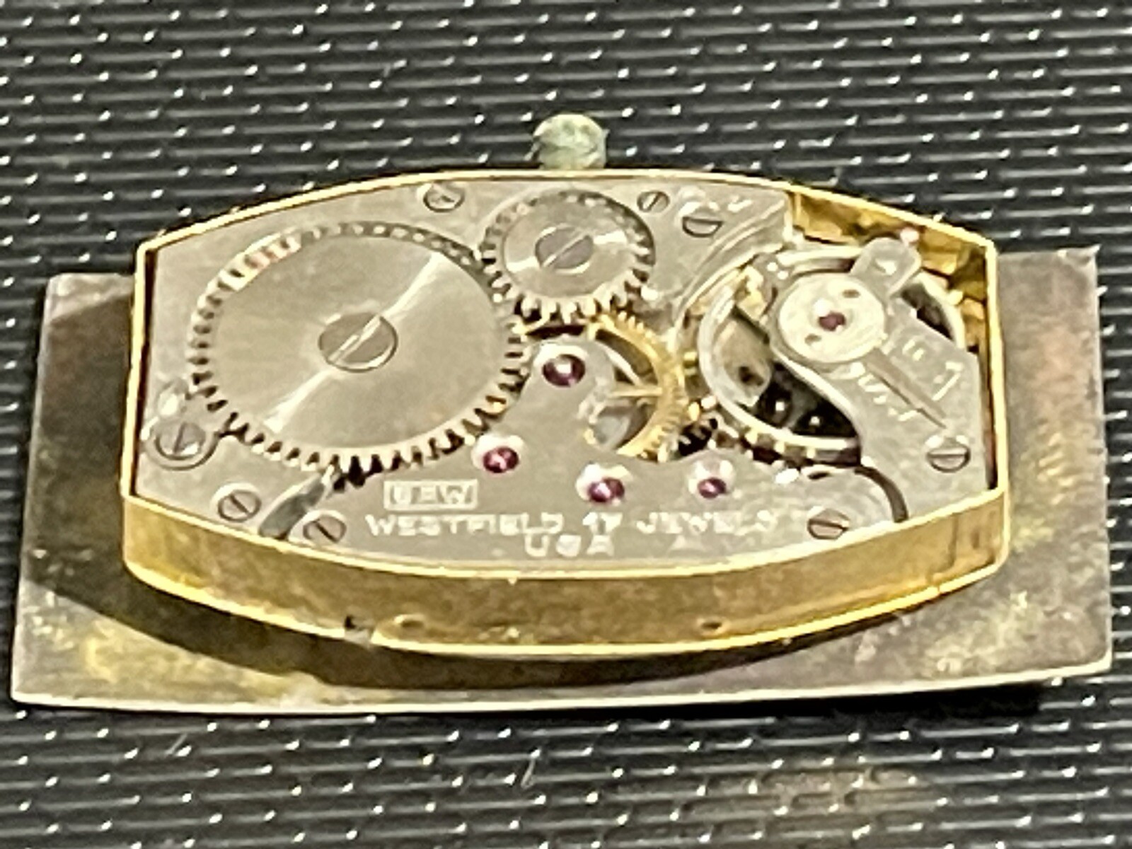 Croydon Westfield 6AB Bulova Base Movement For Parts Or Repair..TM7