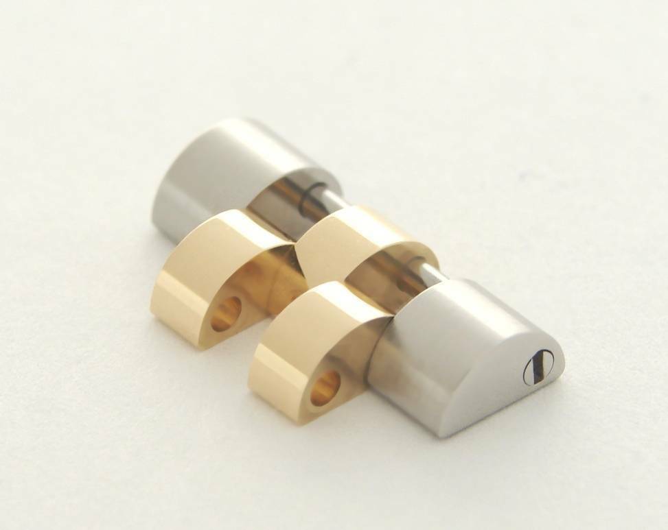 ROLEX STAINLESS STEEL & 18K GOLD JUBILEE SOLID LINK 116233