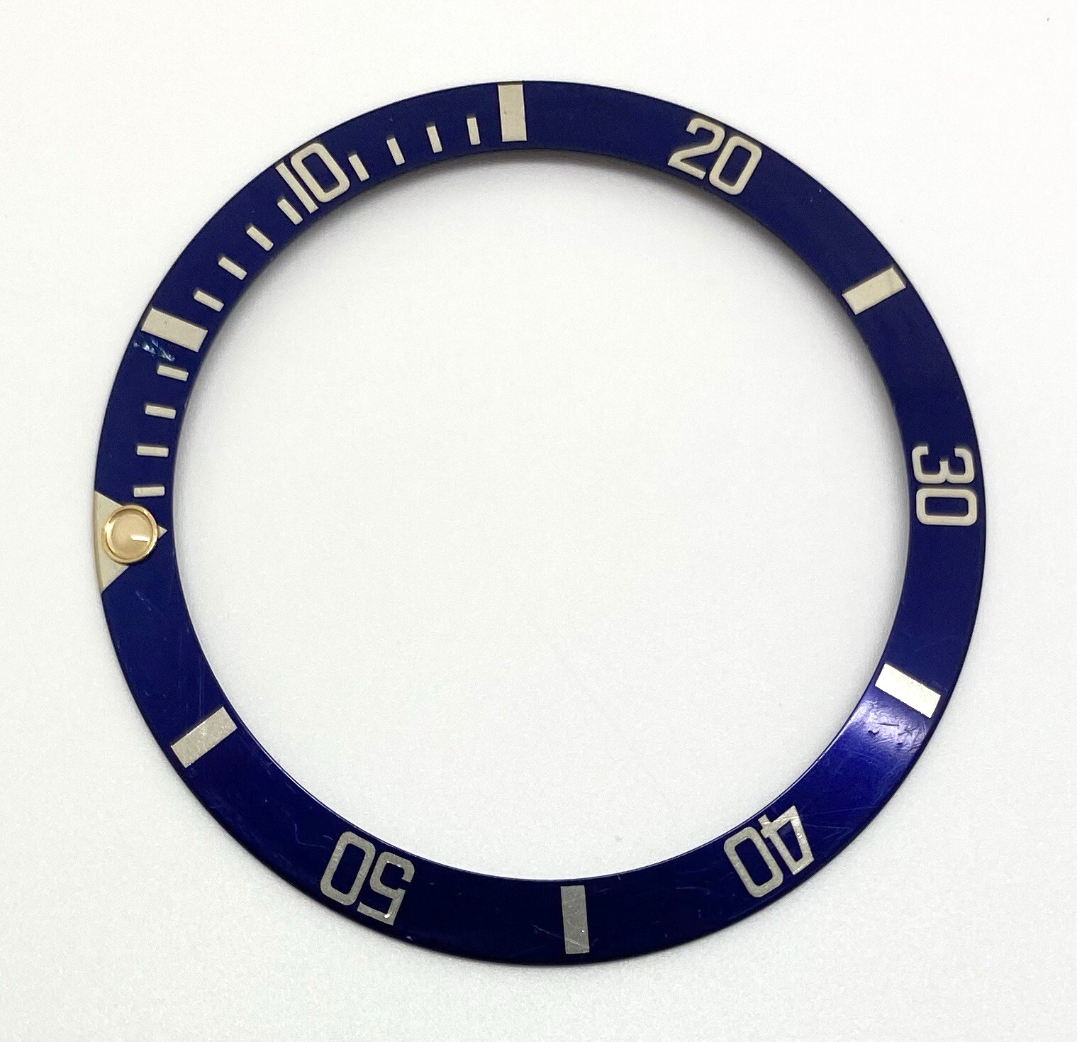 Authentic Rolex Submariner Date 16613 16803 16808 16818 Blue Watch Bezel Insert