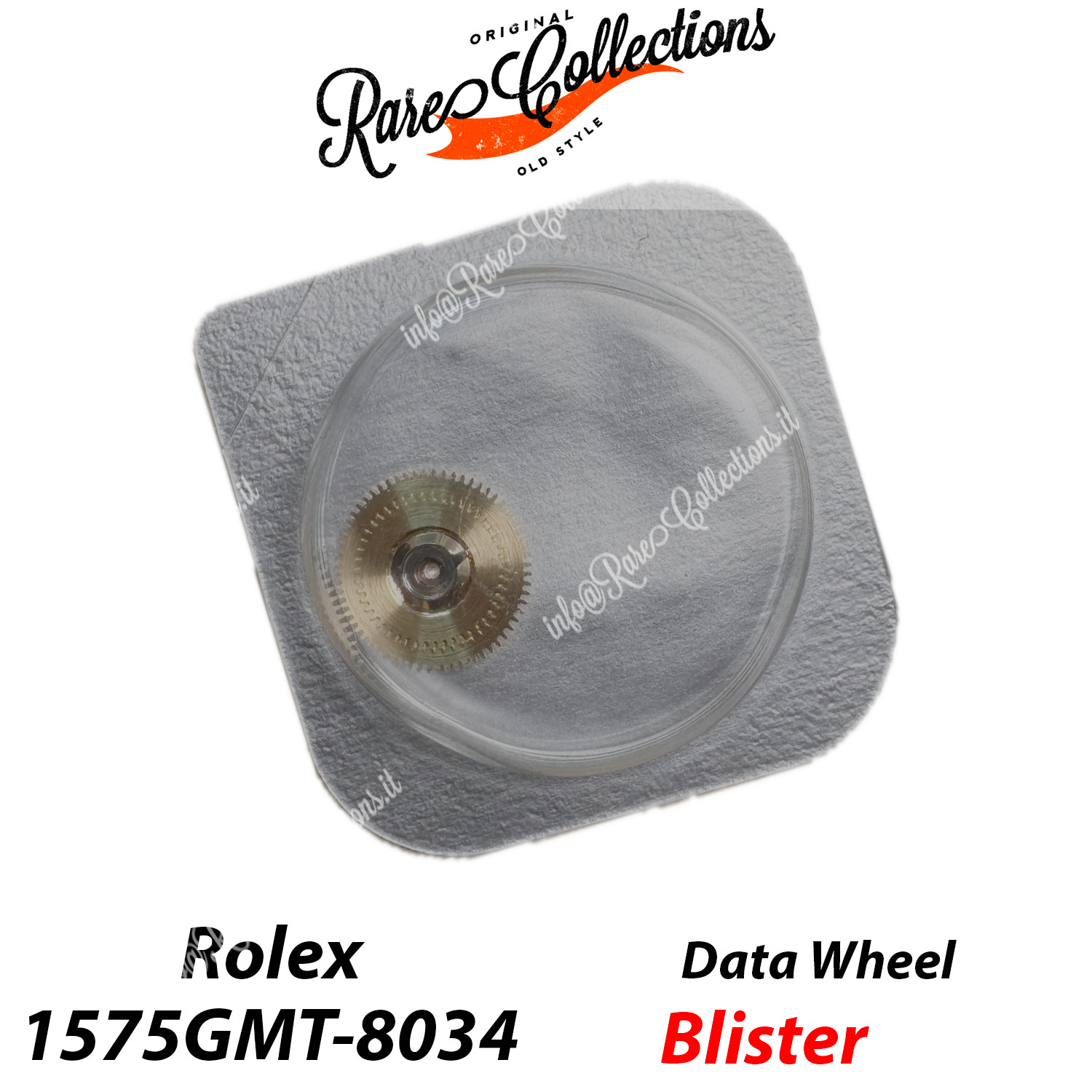 Rolex 1565 1575 8034 GMT Date Wheel Mounted Blister Date Wheel Mounted