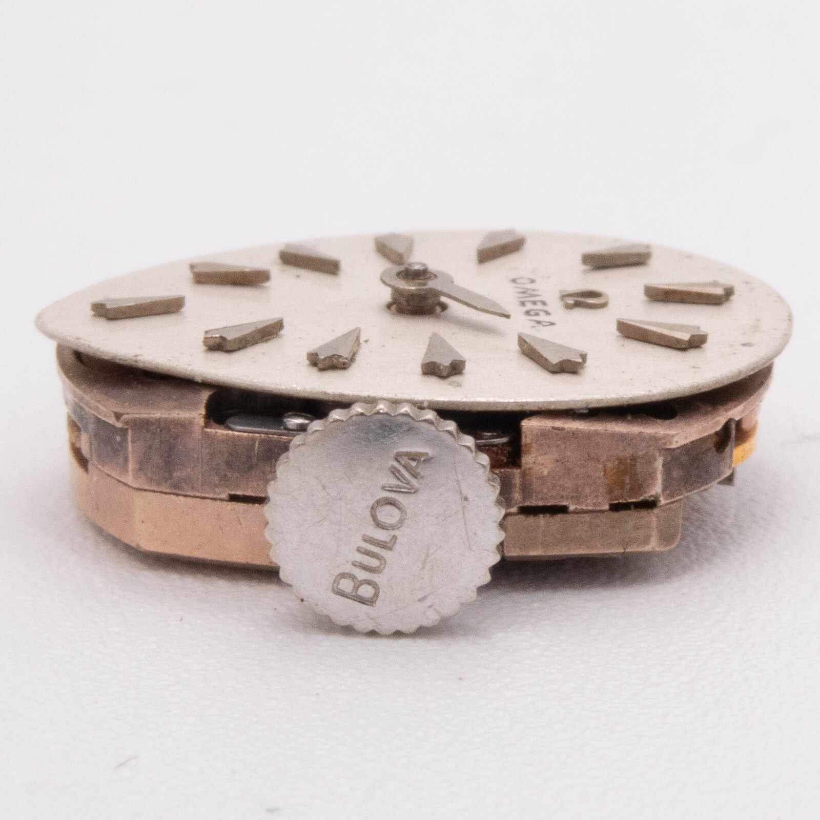 Vintage Omega Caliber 483 17-Jewel 2-Adjustment Wristwatch Movement, Runs