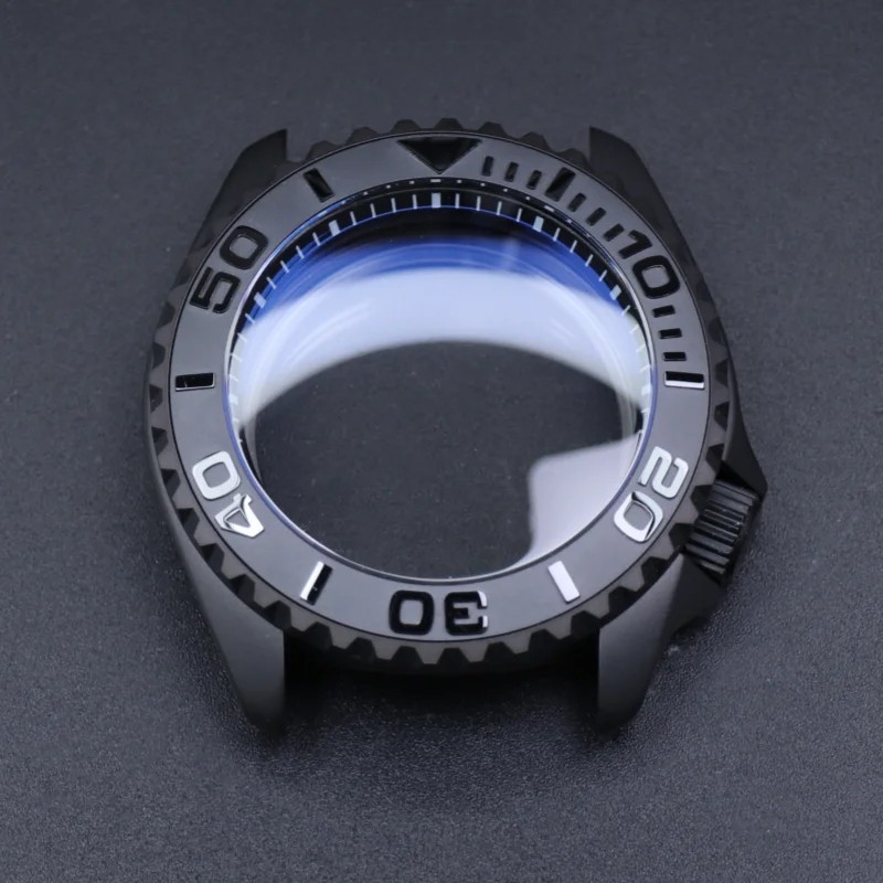Wildfire Watch Steel Case 42mm SKX007 Black Matte Sapphire Crystal NH35 NH36