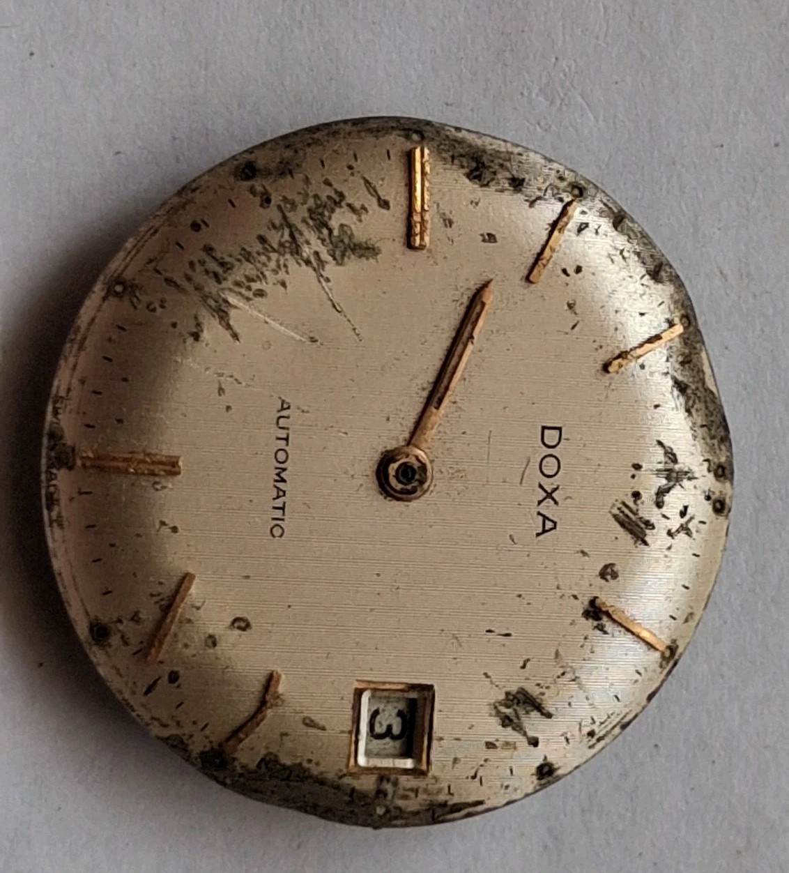Doca cal.11 1/2 118 wristwatch movement Date.