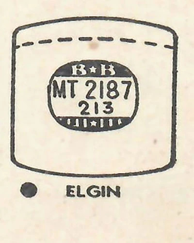 ELGIN : MULTIPLE MODELS – Tonneau 21.8mm x 21.3mm