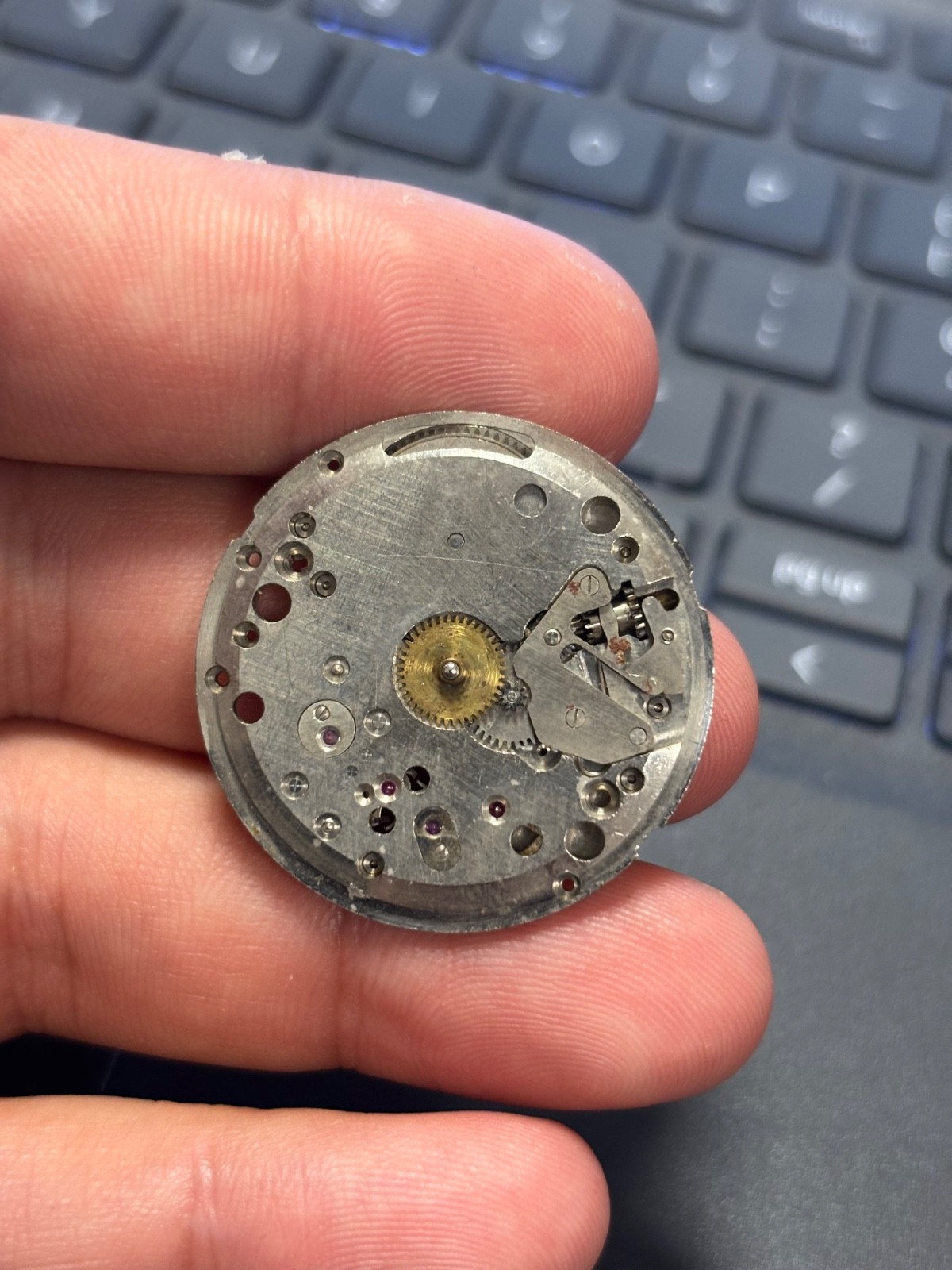 ENICAR AR 1292 17 Jewels Movement for parts or restore