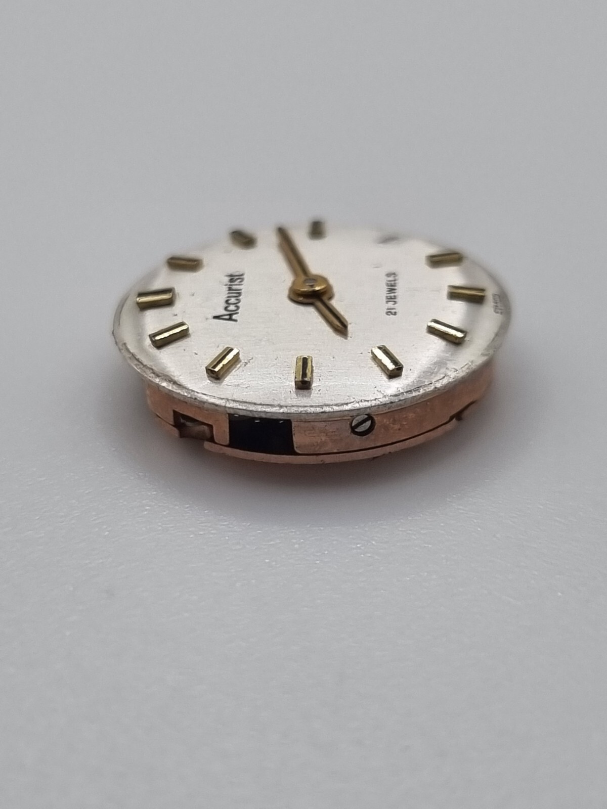 Accurist ETA 2412 Manual Wind Watch Movement 21 Jewels Swiss Parts Repair 16.5mm