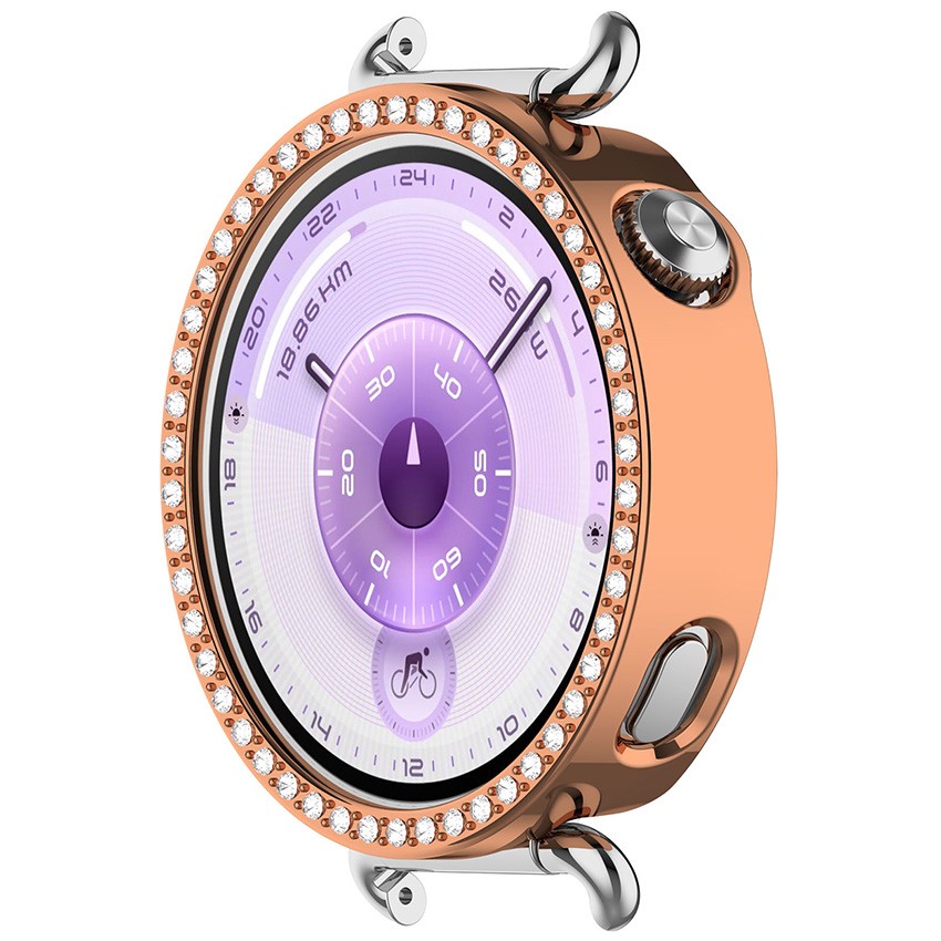 Single-row Diamond Watch Protective Case Accessories for HUAWEI Watch GT6 41MM