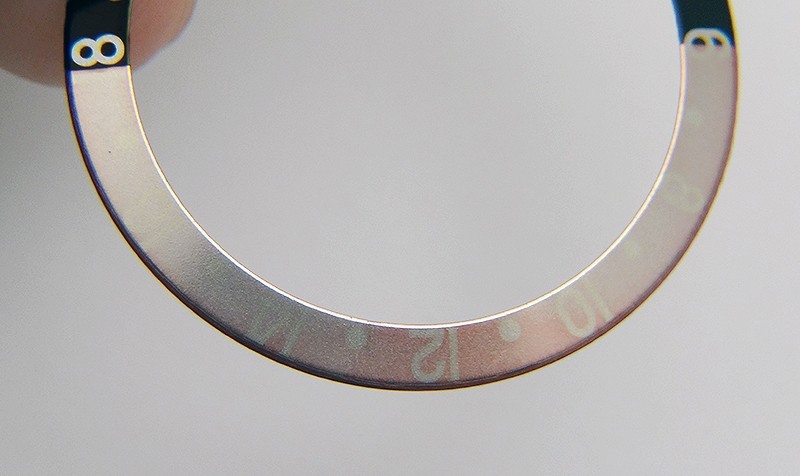 Vintage Genuine Rolex GMT-Master II 16710 Faded Pink Black Coke Bezel Insert