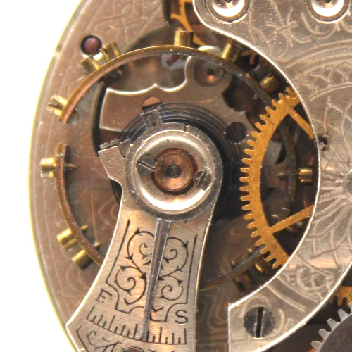 1913 WALTHAM POCKET WATCH MOVEMENT 18947530 GRADE: 610 16s 7j (KF2)