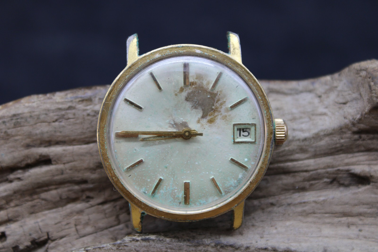 Vintage Bulova Cal 11AC Men’s Watch Movement Parts Good Balance 17j Swiss (O3P2)