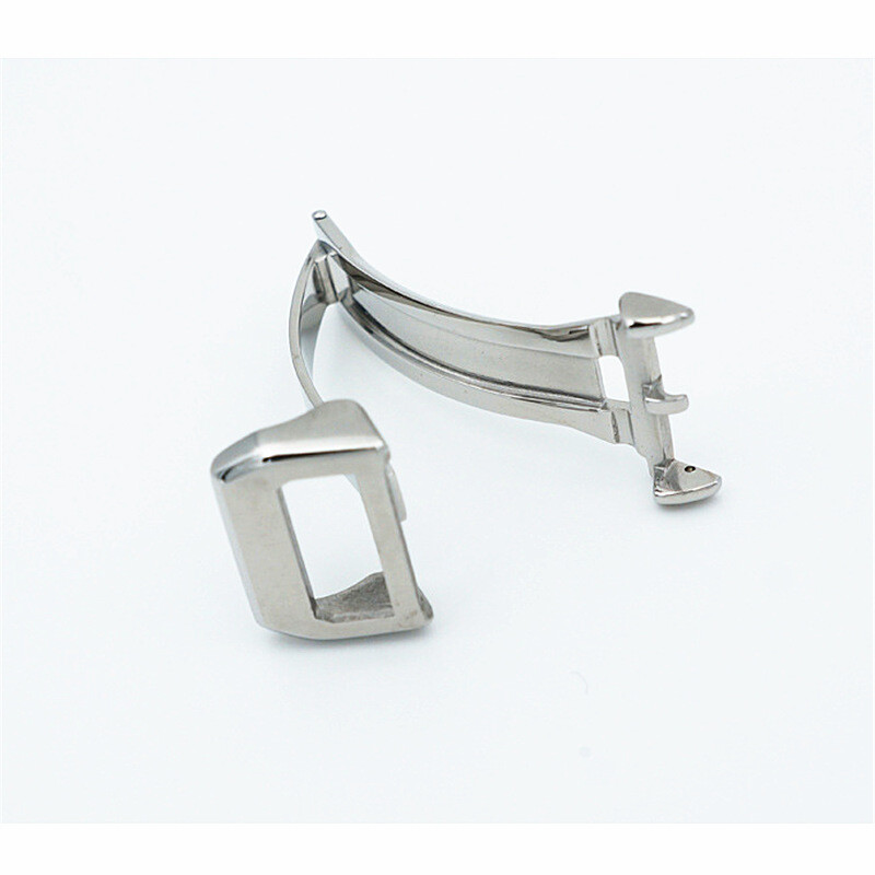 For IWC High Quality Stainless Steel Folding Clasp Buckle Watch Accessories 18mm