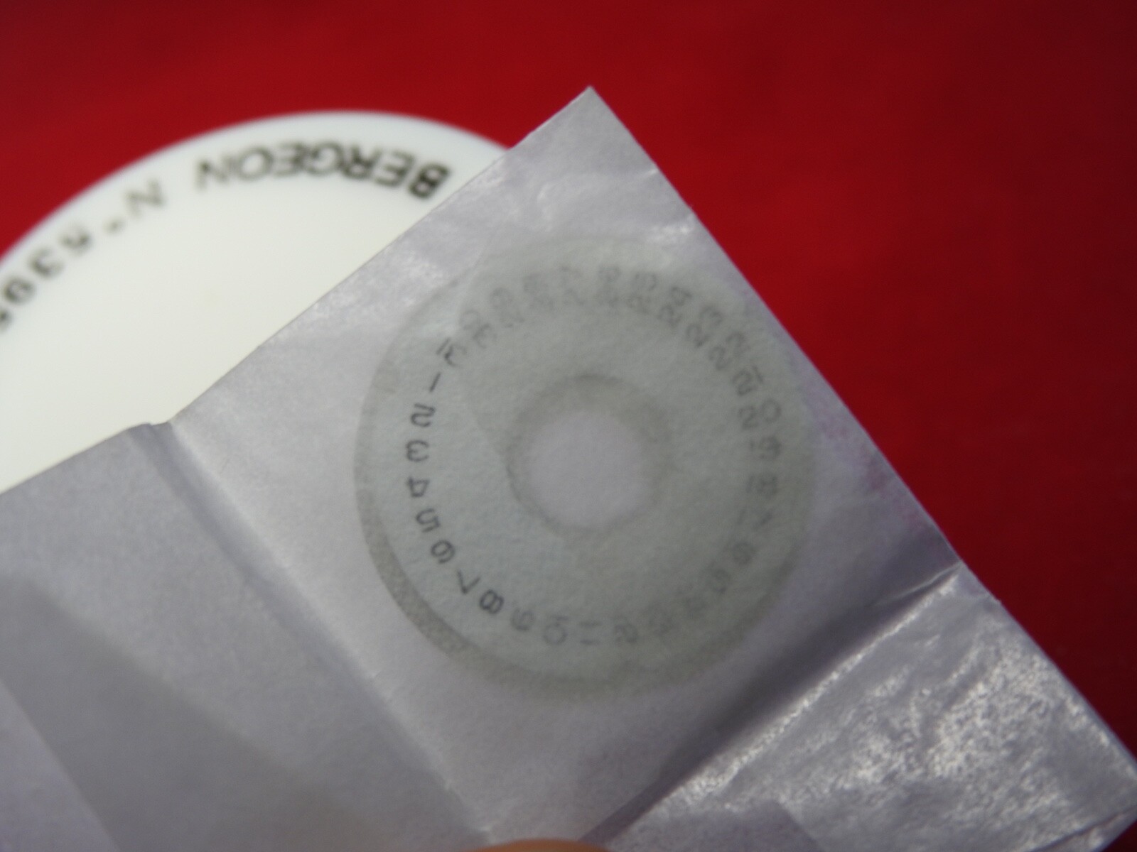 Rolex Made White English Day-Date Wheel – Fits 36MM 18038 – OEM Part
