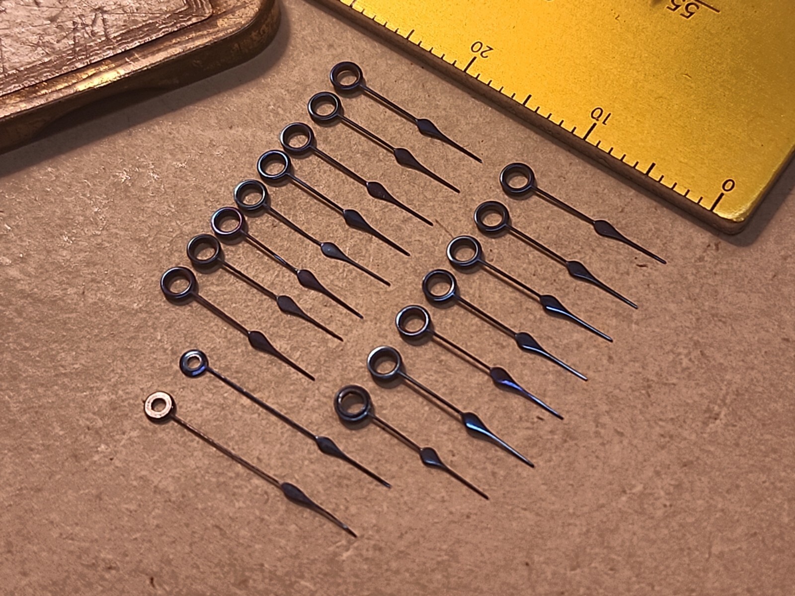 Lot Of Mixed American Pocket Watch Blue Spade Hands