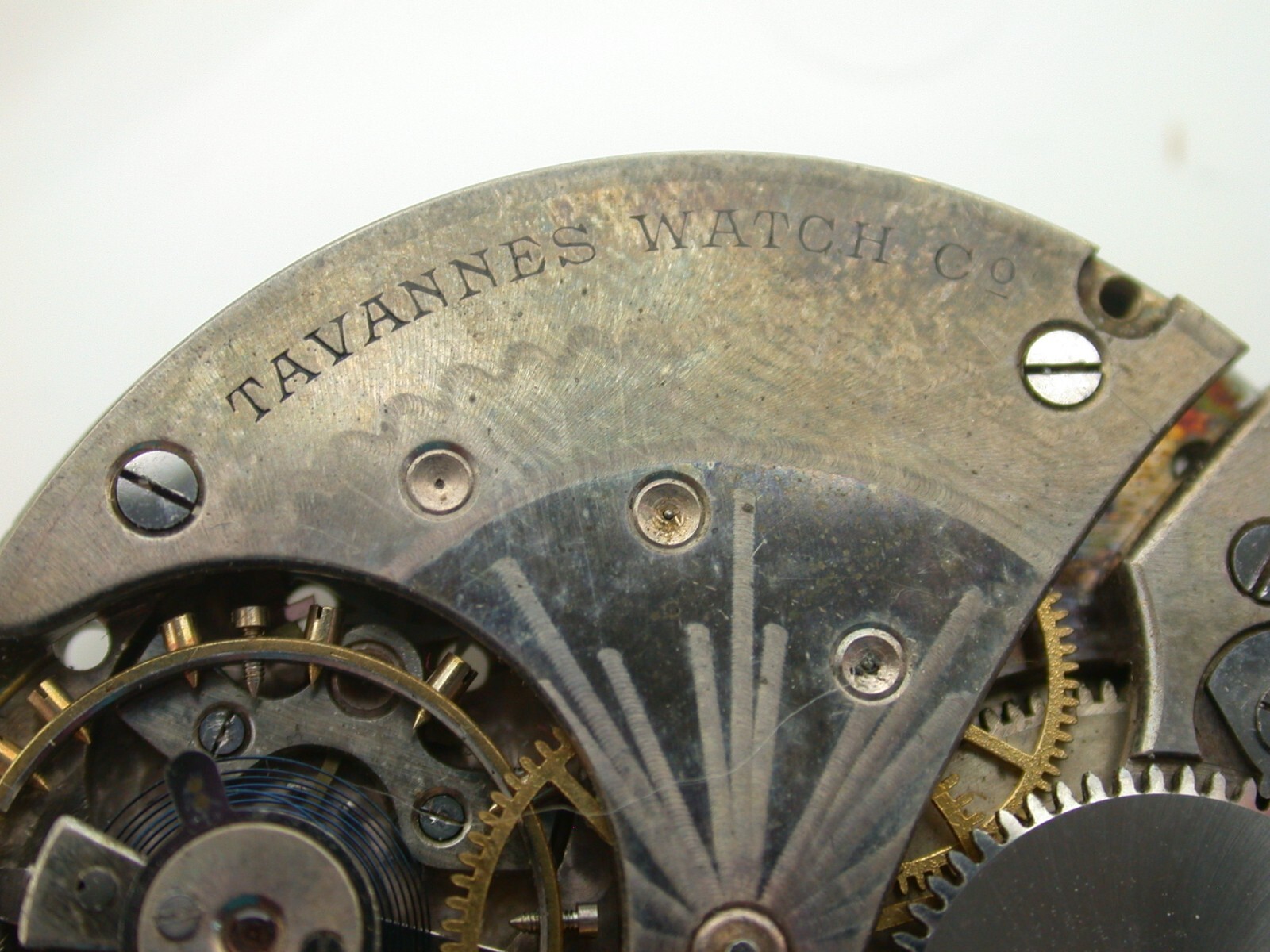 WATCHMAKERS – TAVANNES 19 LIGNE POCKET WATCH – 28MR47