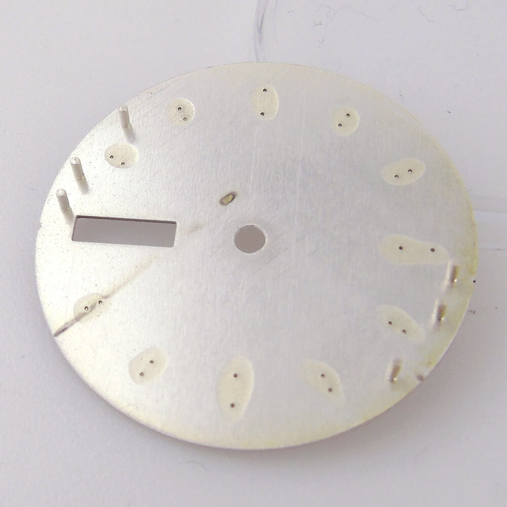 29mm Grey/Black Sterile Watch Dial Fit NH36 NH36A Automatic Movement Watch Parts